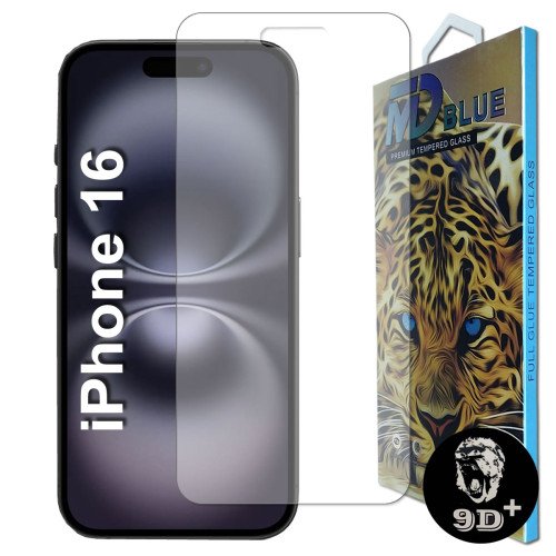 iPhone 16 Screenprotector - 9D Beschermglas