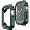 Bumper - Hoesje - voor Apple Watch 45 mm - Leger Groen