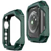 Bumper - Hoesje - voor Apple Watch 45 mm - Leger Groen