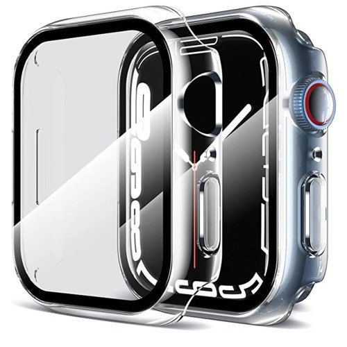 Apple Watch Screenprotector - Case - voor Apple Watch Series 10 - 42 mm- Transparant