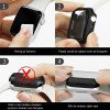 Apple Watch Screenprotector - Case - voor Apple Watch Series 10 - 42 mm- Transparant