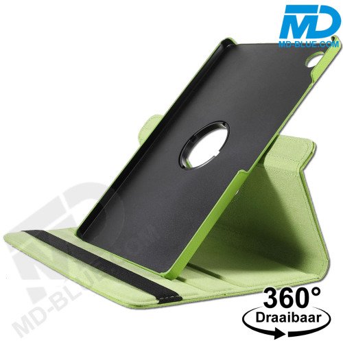 MDblue 360° Draaibare Tablethoes voor Samsung Galaxy Tab A9 Plus – Lime Groen MDblue 360° Draaibare Tablethoes voor Samsung Galaxy Tab A9 Plus – Lime Groen