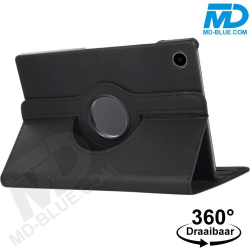 MDblue 360° Draaibare Tablethoes voor Samsung Galaxy Tab A9 Plus – Zwart