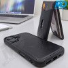 iPhone 16 Telefoonhoesje - Back Cover - Magsafe Compatible met Pasjes Houder- 2 in 1 - Zwart  