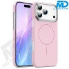 MDblue Premium Siliconen Hoesje met MagSafe Ring – Roze – iPhone 17 Pro