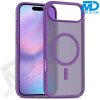 MDblue Transparant Paarse Frosted Hoesje – iPhone 17 Pro Max – Met MagSafe Ring