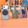 MDblue Transparant Frosted Zwart Hoesje met MagSafe Ring & Kickstand – iPhone 17 Air