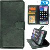 Samsung S25 Ultra - Telefoonhoesje - Book Case - Donker Groen
