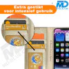 Samsung S25 Plus - Telefoonhoesje - Book Case - Goud