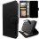 MDblue Samsung A17 Book Case – Zwart Kunstleer met Pasjeshouder & Standfunctie