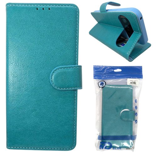 MDblue - Google Pixel 9 -Telefoonhoesje - Book Case - Licht Blauw