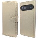 MDblue - Google Pixel 9 - Telefoonhoesje - Book Case  - Goud