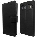 MDblue - Google Pixel 9 - Telefoonhoesje - Book Case - Zwart