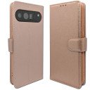 Google Pixel 9 Pro XL - Telefoonhoesje - Book Case - Rosé Goud