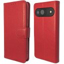 MDblue - Google Pixel 9 - Telefoonhoesje - Book Case - Rood