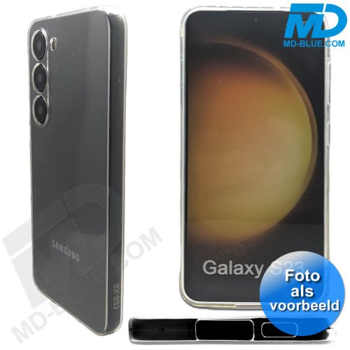 Samsung S25 Plus - Telefoonhoesje - Siliconen - Tranparant