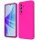Premium Hot Pink Siliconen Samsung S25 FE Hoesje – Zachte Binnenkant | MDblue